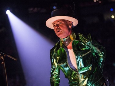 The Tragically Hip front man Gord Downie performing at the Canadian Tire Centre in Ottawa on Thursday August 18, 2016.