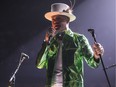 The Tragically Hip front man Gord Downie performing at the Canadian Tire Centre in Ottawa on Thursday August 18, 2016.