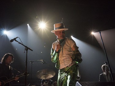 The Tragically Hip performing at the Canadian Tire Centre in Ottawa on Thursday August 18, 2016.