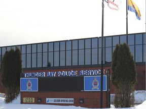 Thunder Bay Police Service station.