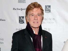 FILE - In this Nov. 30, 2015 file photo, actor Robert Redford attends The Independent Filmmaker Project&#039;s 25th Annual Gotham Independent Film Awards in New York. Redford and Jane Fonda are teaming up on Netflix for the new film ‚ÄúOur Souls at Night,‚Äù which is set to premiere on the platform in 2017. (Photo by Evan Agostini/Invision/AP, File)