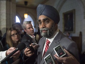 Minister of National Defence Minister Harjit Sajjan.