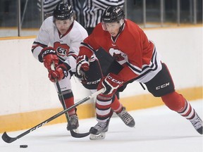 Ottawa 67's Sasha Chmelevski during the Ottawa 67's training camp in Ottawa Tuesday Aug 30, 2016.