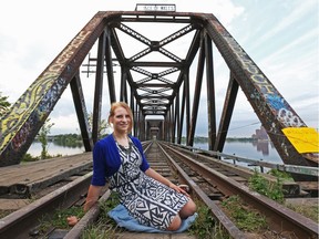 Aileen Duncan is one of the leads in the residents' opposition to the City of Ottawa's plan to build a $250,000 gate on the Prince of Wales Bridge in Ottawa, September 07, 2016.