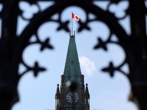 Parliament Hill in Ottawa,