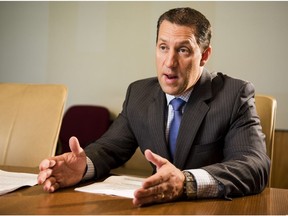 David Orazietti, provincial minister of community safety and correctional services, is photographed at the Ottawa Citizen.