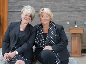 As Beechwood's licensed funeral directors, Maryse Lapalme (left) and Tania Turpin (right) help people pre-plan their funerals, which often turn into a memorable celebration of life.