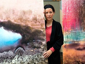 Veronika Holcová, the wife of the Czech Republic ambassador, is having her first solo art show in Canada. She has also spearheaded a gallery at the embassy.