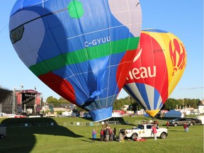 Final attendance numbers weren't in on Monday evening, but the Gatineau Hot Air Balloon Festival president believes it was a milestone year.