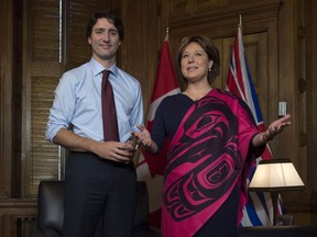 Prime Minister Justin Trudeau could take a page out of B.C. Premier Christy Clark's book when it comes to carbon taxes.