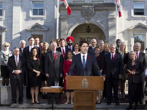 Prime Minister Justin Trudeau is leading a delegation of senior cabinet ministers to Toronto today to try to get private investors interested in public infrastructure funding.