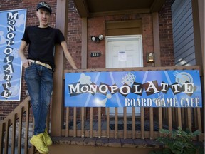 Monopolatte Board Game Cafe owner David Narbaitz has kept positive despite his decision to close the business at the end of this month.
