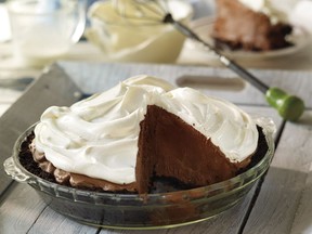 My Head's In the Clouds Chocolate Cream Pie, from The Baker in Me by Daphna Rabinovitch