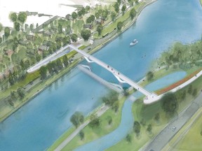 New Fifth-Clegg canal bridge renderings.