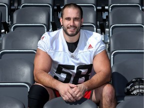 Offensive Tackle for the Ottawa Redblacks, Jason Lauzon-Séguin, who is expected to replace SirVincent Rogers in the game against the B.C. Lions.