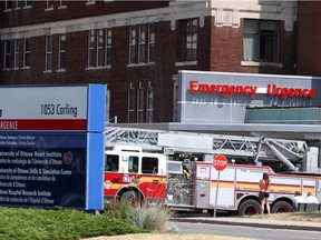 The Emergency Department at the Civic campus of the Ottawa Hospital.