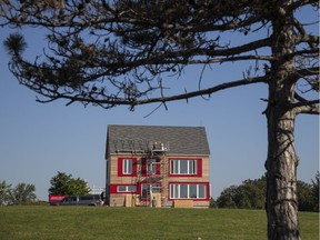 An Urbandale/Carleton U test house for energy efficiency.