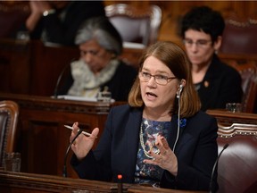 Health Minister Jane Philpott testified about the federal government's bill on assisted dying before the Senate back in June.