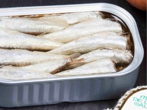 Sardines from  Conservas Cambados, imported to Ottawa by Solfarmers.