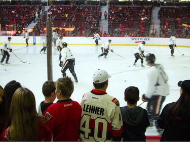 The annual Senators Fanfest took place Sunday September 25, 2016 at the Canadian Tire Centre including a intrasquad game.    Ashley Fraser / Postmedia