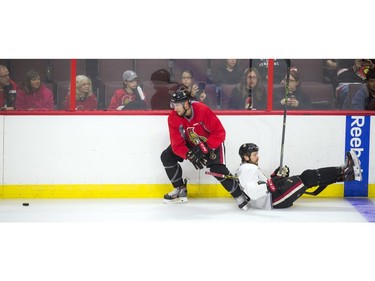 The annual Senators Fanfest took place Sunday September 25, 2016 at the Canadian Tire Centre including an intrasquad game.    Ashley Fraser / Postmedia