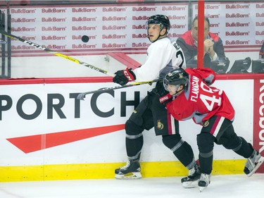 The annual Senators Fanfest took place Sunday September 25, 2016 at the Canadian Tire Centre including an intrasquad game.    Ashley Fraser / Postmedia