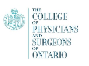 The College of Physicians and Surgeons of Ontario logo.