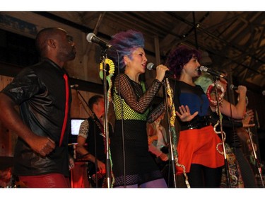 The PepTides band was a hit with the crowd at the 25th anniversary party hosted by Thyme & Again Creative Catering and Take Home Shop on Friday, September 9, 2016, at the Horticulture Building at Lansdowne. (Caroline Phillips / Ottawa Citizen)