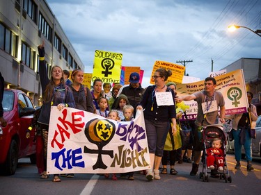 The Take Back the Night rally and march took place Thursday September 22, 2016 starting in Minto Park along Elgin and marching down through the market.