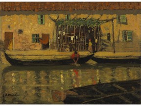 Canal in Venice, by James Wilson Morrice.