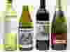 Pavillion Chenin Blanc-Viognier, McMichael Group of Seven Chardonnay, McMichael Group of SEven Cabernet-Merlot, Piper-Hesdsieck Brut Champagne