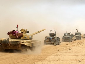 Iraqi forces continue their push towards Mosul.