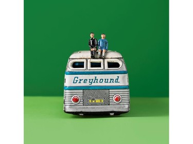 Little People on the Greyhound, by Becca Wallace, part of the Art + Parcel holiday exibit and sale at the Ottawa Art Gallery until Dec. 31.