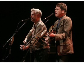 Billy Bragg and Joe Henry perform at the Bronson Centre in Ottawa on Wednesday Oct. 5, 2016.