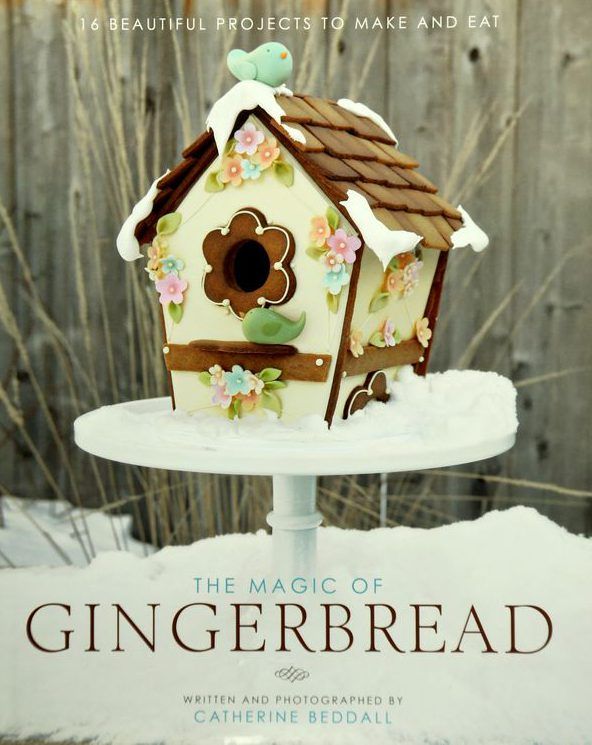 Book cover. Algonquin College pastry professor, Catherine Beddall, has just come out with a stunning book all about gingerbread creations, entitled The Magic of Gingerbread and featuring recipes and how-to guides for making houses, puzzles, centrepieces and more. Julie Oliver/Postmedia