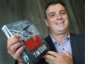 Canadian War Museum historian Tim Cook has received honours for his book "The Necessary War."