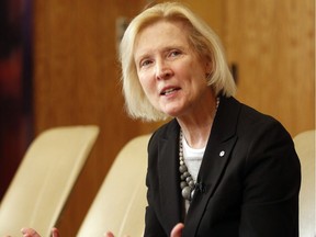There's four weeks to go before the sexual violence prevention policy is finalized, Carleton University president Roseann Runte told the Citizen editorial board on Tuesday.