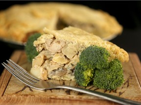 Chicken, mushroom and brie pie from Savoury Pursuits in Ottawa. Julie Oliver/Postmedia