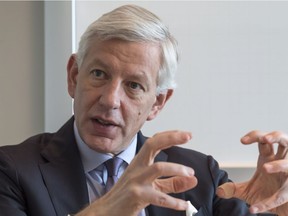 Dominic Barton is chairman of an advisory committee to federal Finance Minister Bill Morneau.