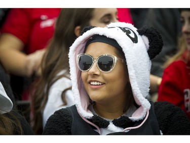 Fans came out in full force for the annual Panda Game.