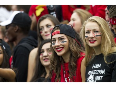 Fans came out in full force for the annual Panda Game.