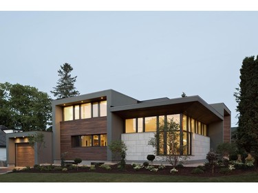 Art House Developments won the 2016 Housing Design Awards in the category of custom urban home, 3,501 sq. ft. or more, contemporary, for this Westboro home owned by restaurateur John Borsten.