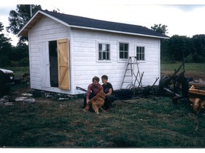 Steve Maxwell's shed and first building project from 1986.