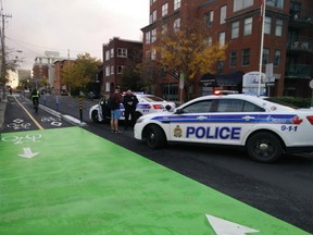 The O'Connor bikeway was officially opened on Tuesday, though cyclists have been using it since Oct. 20.