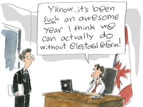 Meanwhile, on the democracy file...