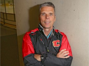 Calgary Flames assistant coach Dave Cameron