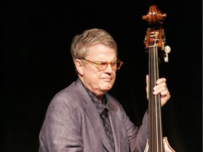 Bassist Charlie Haden, on the Confederation Park main stage of the 2008 Ottawa International Jazz Festival
