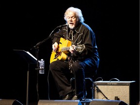 Randy Bachman performs on stage in 2014. The Canadian music icon will perform in Ottawa on Nov. 11.