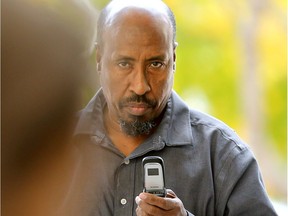 Mohamed Farah Abdulle enters the Elgin Street courthouse Monday (October 31, 2016).