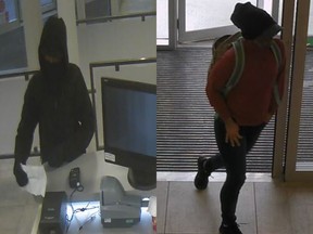 The Ottawa Police Service Robbery Unit is investigating two recent bank robberies and is seeking the public’s assistance in identifying the suspects responsible.